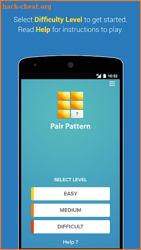 Pair pattern screenshot