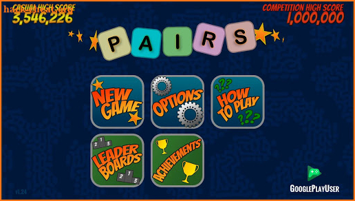 Pairs - Memory Game screenshot
