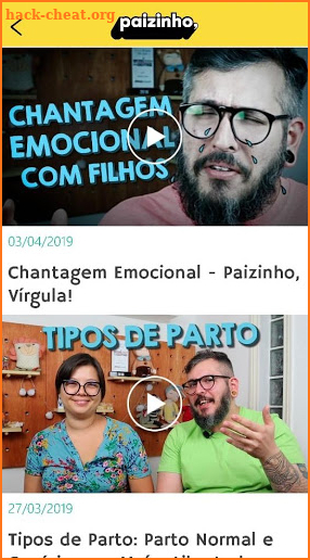 Paizinho, Vírgula! screenshot