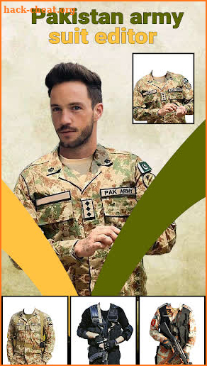 Pak Army Dress Changer: Commando Army Suit Editor screenshot