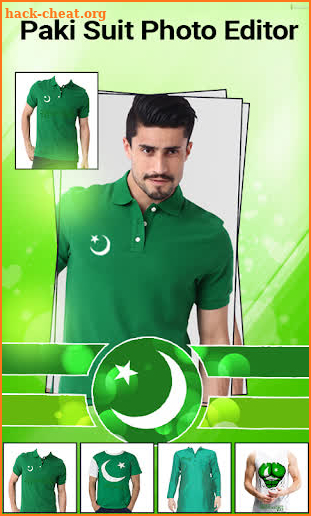 Pak Flag Independence Day 14 Aug Suit Photo Editor screenshot