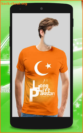 Pak Flag Shirt Photo Editor - 14 August screenshot