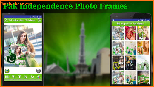 Pak Independence Photo Frames screenshot