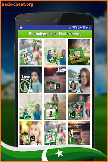 Pak Independence Photo Frames screenshot