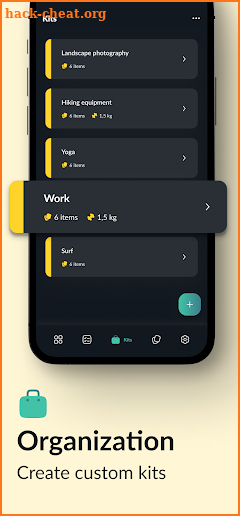 Pak: Travel Packing Checklist screenshot