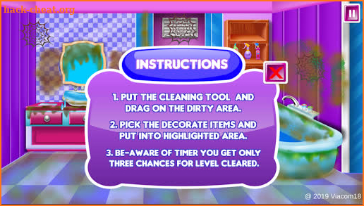 Pakdam Pakdai Cleaning Game screenshot