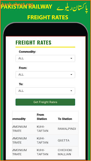 Pakistan Railway live Tracking App Pak Rail 2019 screenshot
