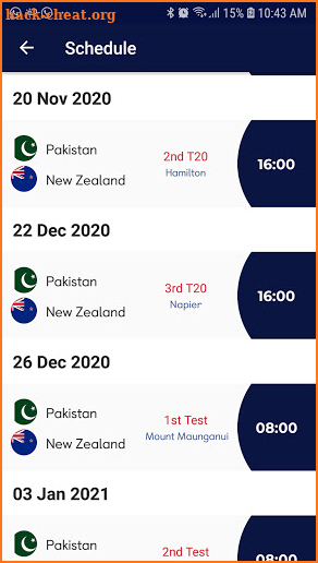 Pakistan Vs New Zealand Cricket 2020 screenshot