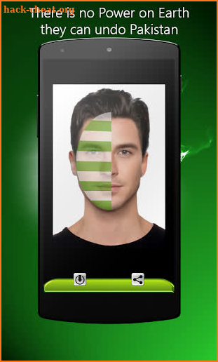 Pakistani Face Flag screenshot