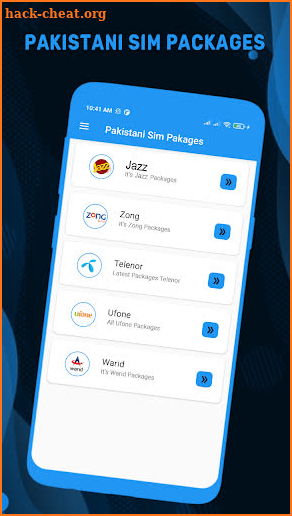 Pakistani SIM Packages 2021 screenshot