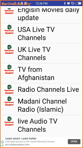 Pakistani Zemtv screenshot