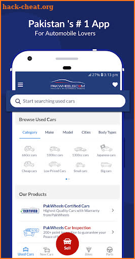 PakWheels: Buy & Sell Cars, Bikes and Auto Parts screenshot