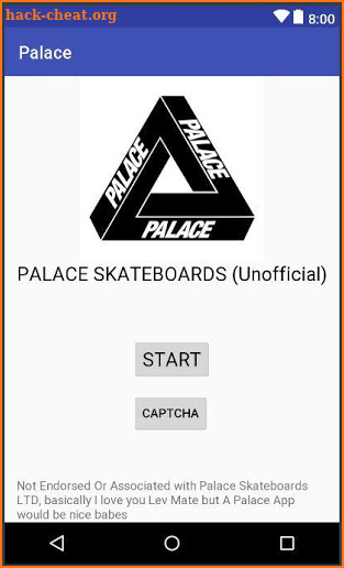 Palace Skateboards App (Unofficial) screenshot