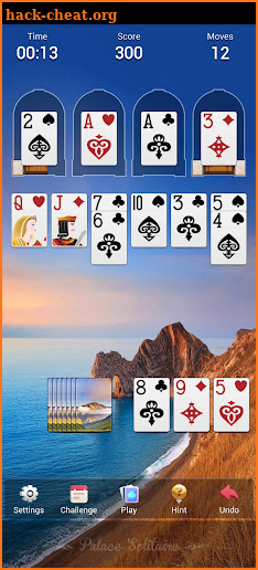 Palace Solitaire - Card Castle screenshot