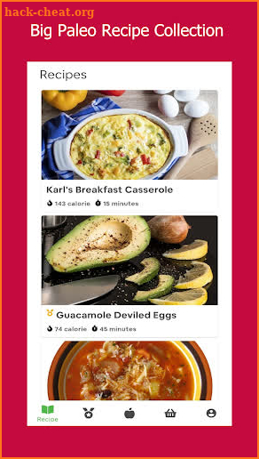 Paleo Diet Prime: Recipes, Calorie Counter, Guide screenshot
