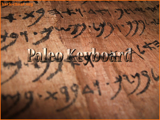 Paleo Keyboard screenshot