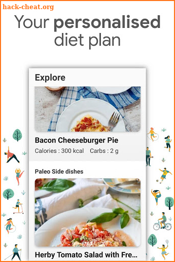 Paleo recipes free: Paleo meal plan screenshot