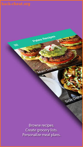 Paleo Recipes - Recipes, Grocery List, & Meal Plan screenshot