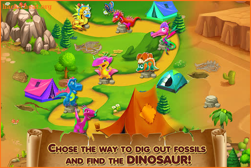 Paleontologist Dinosaur Digging Archeologist Fun screenshot
