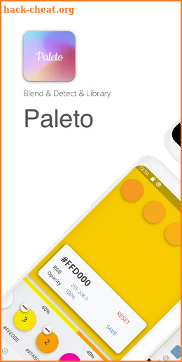 Paleto - mixing colors screenshot