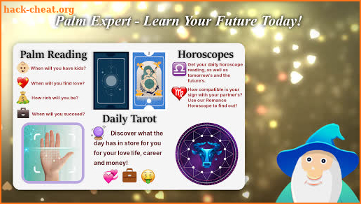 Palm Expert - Palmistry, Horoscope & Tarot Reading screenshot