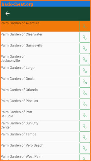 Palm Garden screenshot