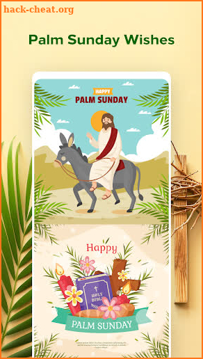 Palm Sunday Wishes screenshot