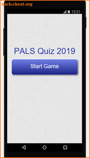 PALS Quiz 2019 screenshot
