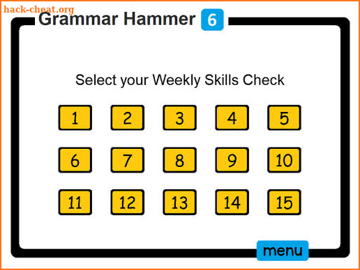 PAM Grammar Hammer 6 screenshot
