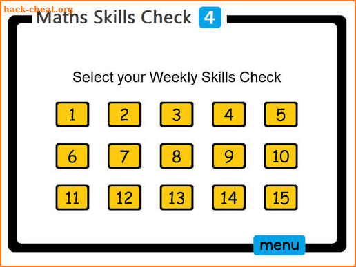 PAM Maths Skills Check 4 screenshot