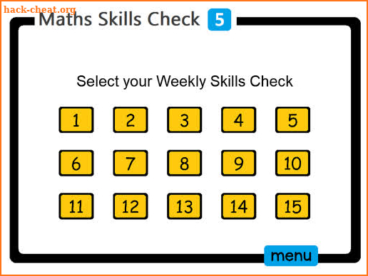 PAM Maths Skills Check 5 screenshot