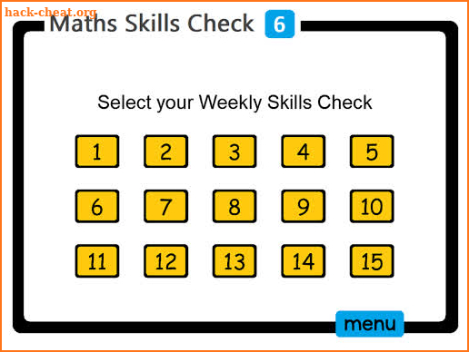 PAM Maths Skills Check 6 screenshot