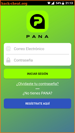 PANA screenshot