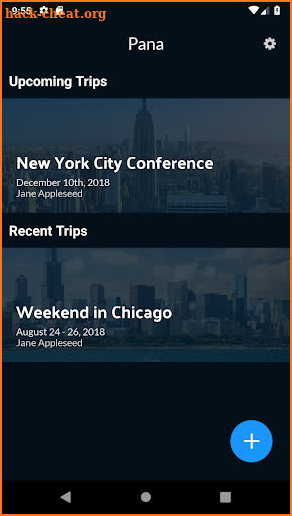 Pana - Corporate Travel screenshot