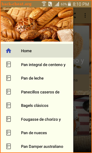 Panadería en casa screenshot