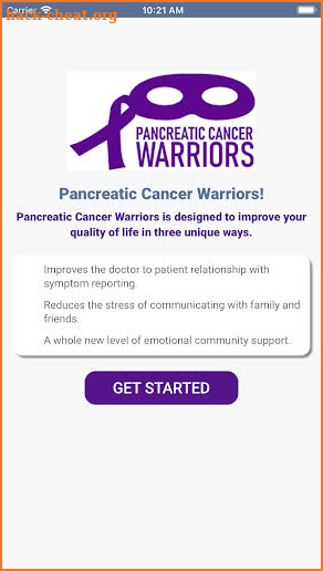 Pancreatic Cancer Warriors screenshot