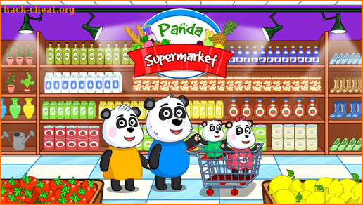 Panda and Kids Supermarket screenshot