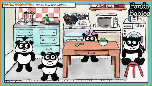 Panda Babies Playhome Lite screenshot