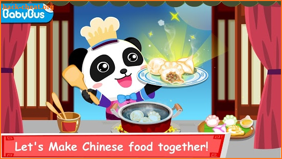 Panda Chef, Chinese Recipes-Cooking Game for Kids screenshot