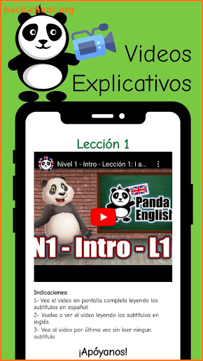 Panda English screenshot