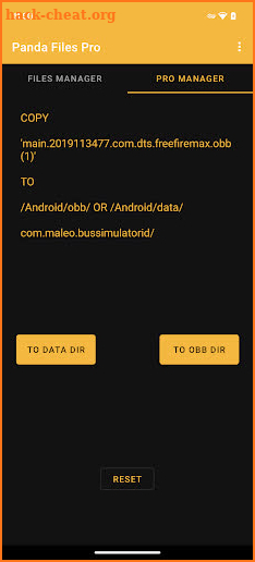 Panda Files Pro - Data & Obb screenshot