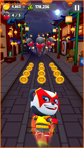 Panda Hero Run Game screenshot