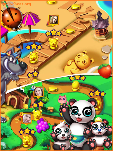 Panda Jungle Bubble Shooter screenshot