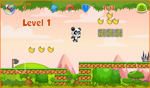 Panda Jungle Runner-adventures games screenshot