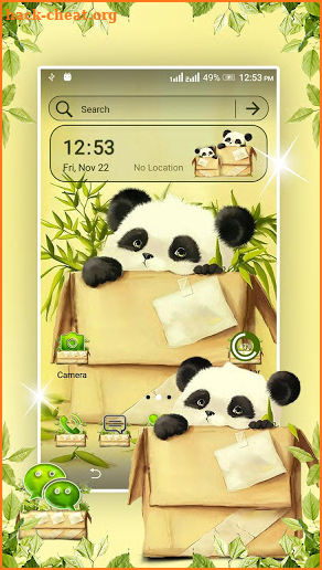Panda Launcher Theme screenshot