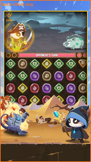 Panda Legend：Match 3 & Battle screenshot