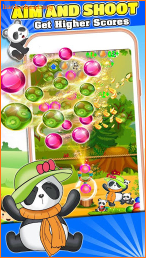 Panda Rescue 2020 Legends: New Bubble Shooter screenshot