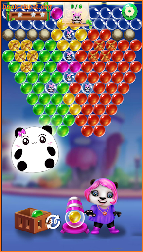 Panda Rescue Baby: New Bubble Pop Shooter 2018 screenshot