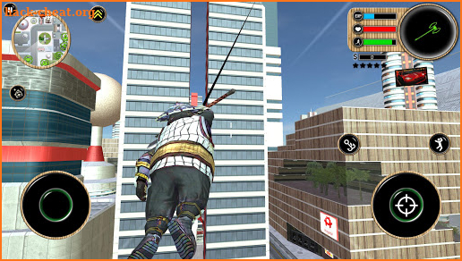Panda Rope Hero screenshot