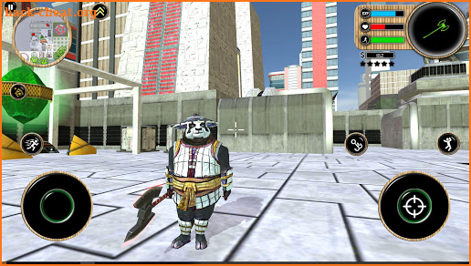 Panda Rope Hero screenshot